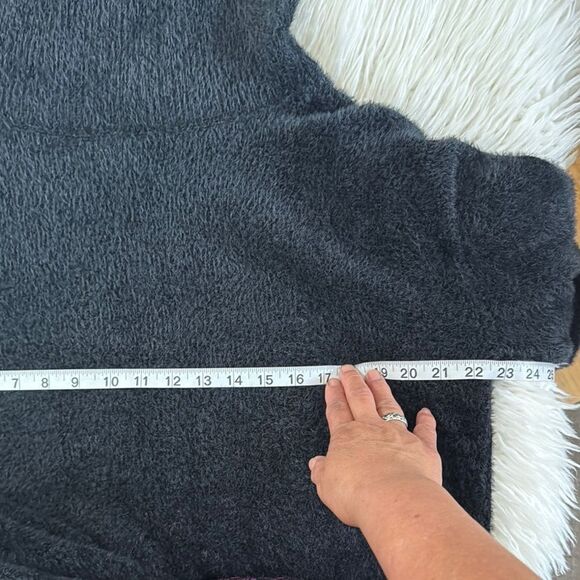 Banana Republic Factory Black Long Sleeve Cozy Design Dress NWT - Picture 4 of 9